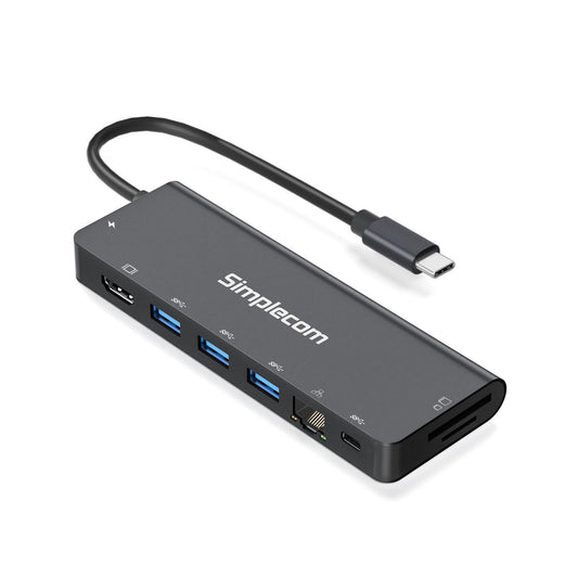 (EOL)Simplecom CHN590 USB-C SuperSpeed 9-in-1 Multiport Docking Station