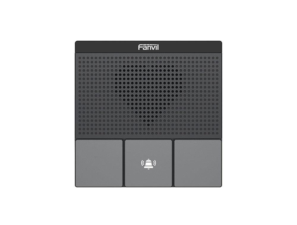 Fanvil A10 Series SIP Mini Intercom, 3-Button 2 SIP Accounts, Built-in 2.4G & 5G Wi-Fi, IP54 Waterproof&Dustproof,  HD Audio, Support PoE, Auto Answer