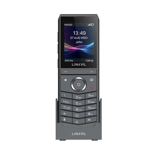 Fanvil Linkvil W620D Portable DECT Phone, built-in Bluetooth 5.0, rechargeable