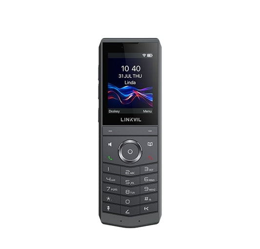 Fanvil W620W Portable Wi-Fi Phone, 2.4-inch HD LCD Screen,Video Preview