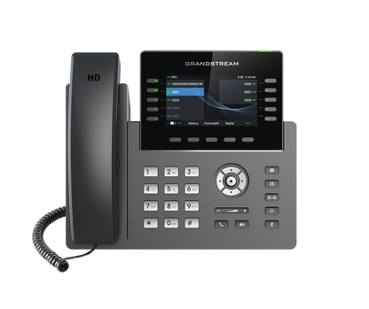 Grandstream GRP2615 10 Line IP Phone, 16 SIP Accounts, 480x272 Colour Screen