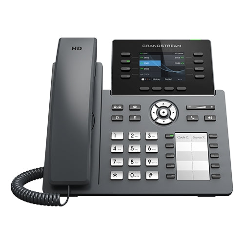 Grandstream GRP2634 4+4 lines, Gigabit, WiFi/BT, Colour Screen, 10 paper based