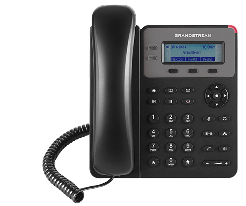 Grandstream GXP1610P 1 Line IP Phone, 1 SIP Account 2 Call Appearances, 3-Way