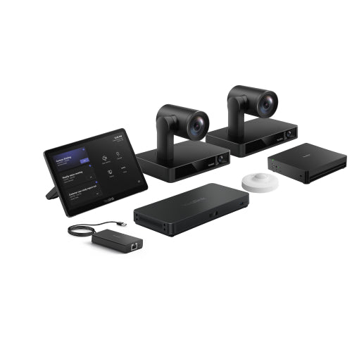 Yealink MVCS90-C5U-004 Teams Room Kit, MCore 4, MTouch Plus, Dual UVC86 Cameras, AVHub, RoomSensor, BYOD Extender, 12x Optical Zoom, AI Tracking