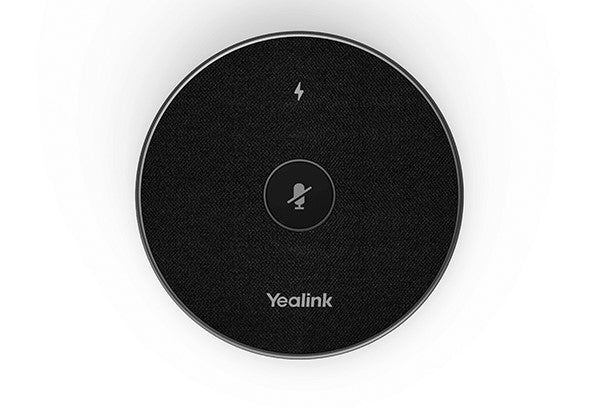 Yealink VCM36-W Wireless Microphone for Video Conference System, HD Voice 6-Meter 360Â° Voice Pickup, Full-Duplex technology, USB cable, 2 Y Warranty