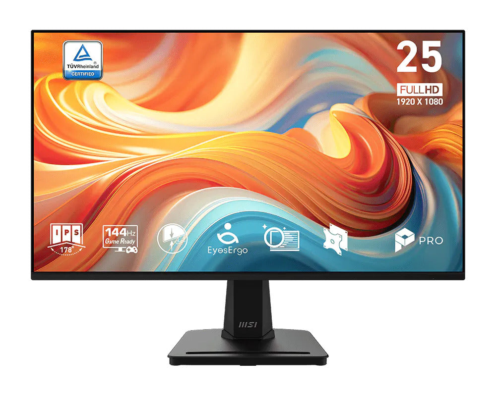 Media Hub Ivsec 25 Monitor 1920 X 1080 FHD 1 X HDMI 1 X Display Port Vesa Mount