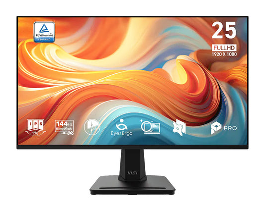 Media Hub Ivsec 25 Monitor 1920 X 1080 FHD 1 X HDMI 1 X Display Port Vesa Mount