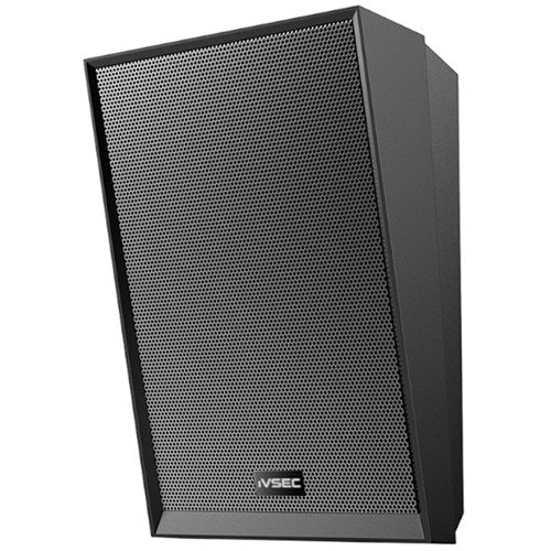 Ivsec 15W SIP Black Wall Speaker With Mic 3 X Input 1 X Output Multicast