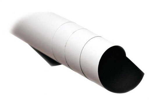 INSTA-DE WHITEBOARD MATERIAL ROLL - MATT FINISH 1.1 GAIN FOAM BACKING 3.04X1.27MT WXH
