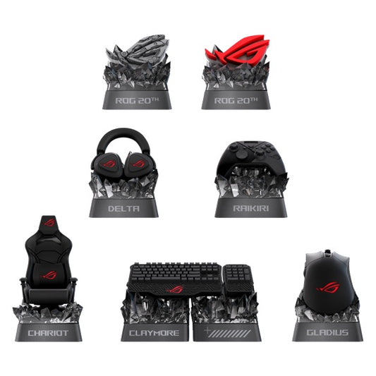 ASUS ROG Keycap Mystery Box Edition 20, Collectible Mechanical Keycap