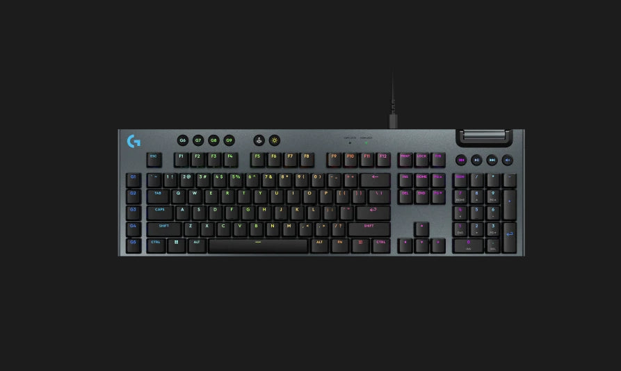 Logitech G915 X Wired Gaming Keyboard USB port WindowsÂ® 10 or later (Optional) Internet access for Logitech G HUB Software
