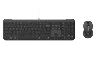 Logitech MK620 Slim Wired Combo MK620 for Business - Multi-OS keyboard and