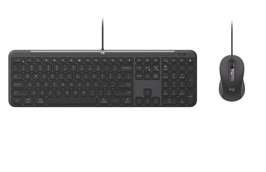 Logitech MK620 Slim Wired Combo MK620 for Business - Multi-OS keyboard and