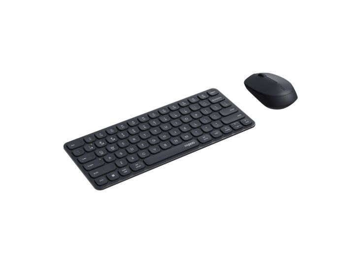 RAPOO X9010M Multi-mode Wireless Ultra-slim Desktop Combo Set Dark Grey