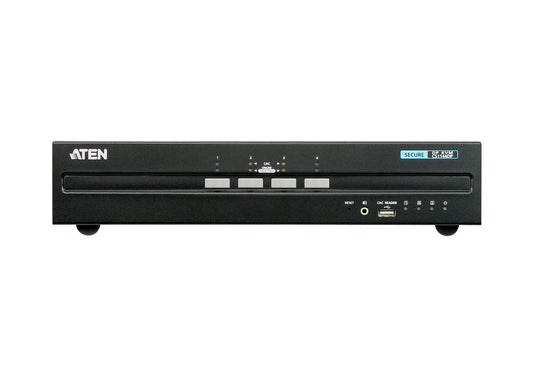 Aten 4-Port USB DisplayPort Dual Display Secure KVM Switch (PSS PP v3.0