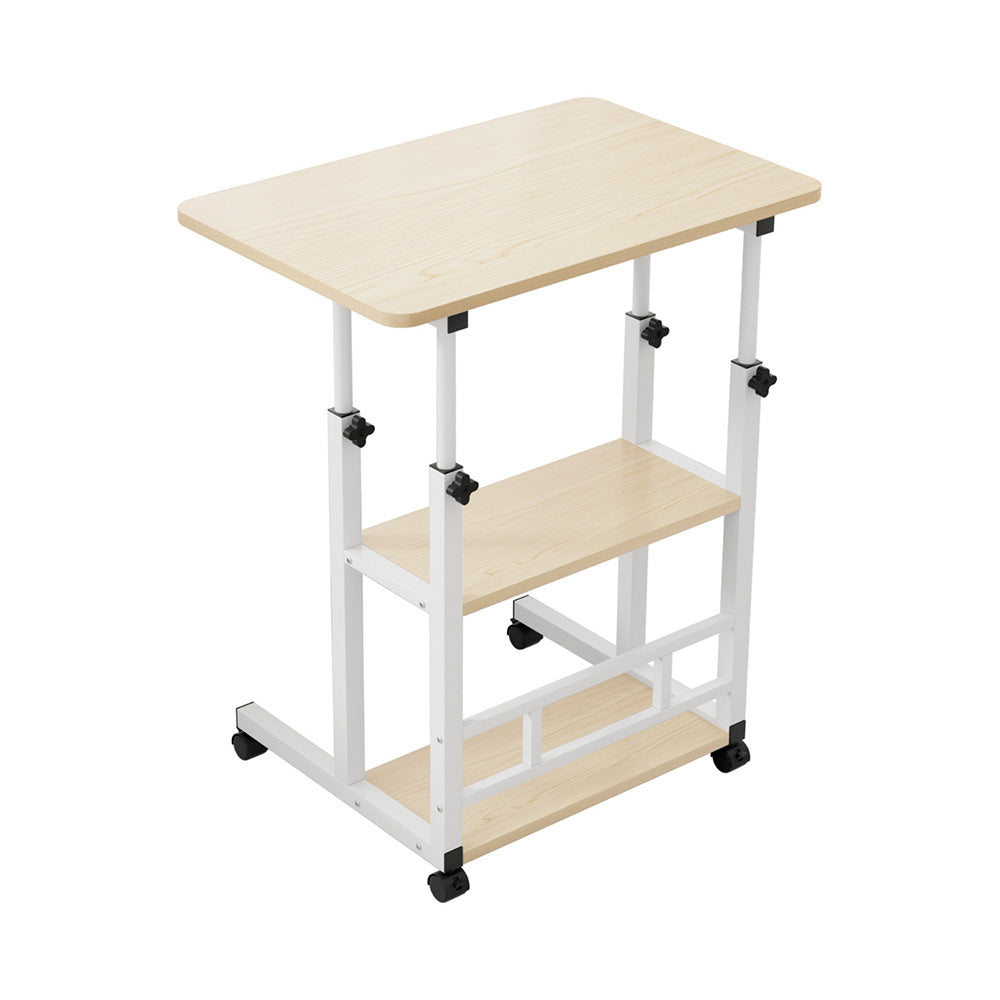 Artiss Laptop Desk Height Adjustable Mobile Workstation Computer Desks 60CM