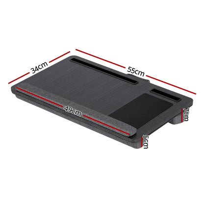 Artiss Lap Desk Laptop DeskS Portable w/ Wrist-rest Phone Slot Mouse Pad 55CM