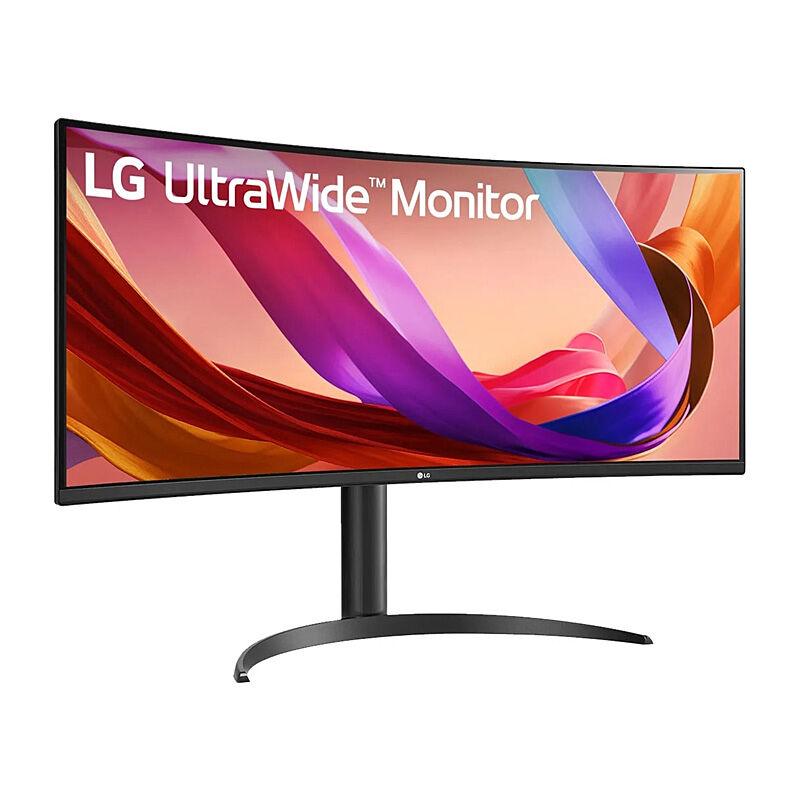 LG 34' UltraWide™ 100Hz WQHD Curved (1800R) Monitor, 3440x1440, 3-side