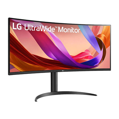 LG 34' UltraWide™ 100Hz WQHD Curved (1800R) Monitor, 3440x1440, 3-side