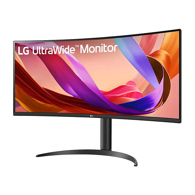 LG 34' UltraWide™ 100Hz WQHD Curved (1800R) Monitor, 3440x1440, 3-side