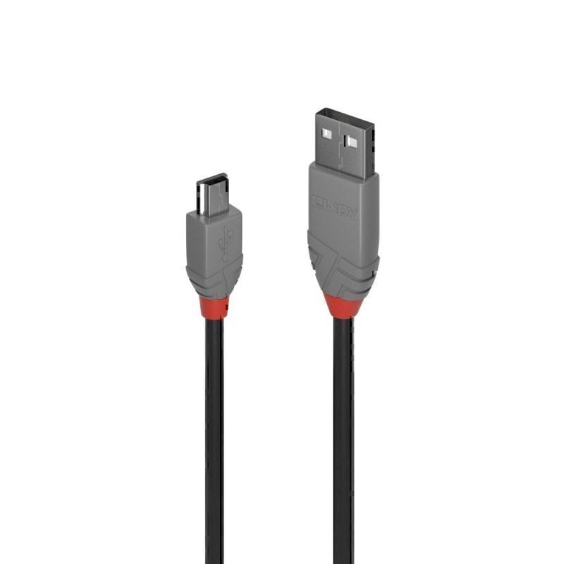 ليندي .5 متر USB2 A-Mini-B AL