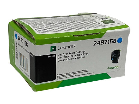 Lexmark 24B7158 XC4240 Bsd 6K Cyan Toner