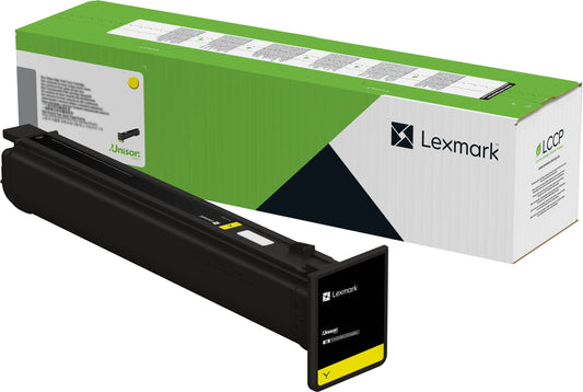 Lexmark XC9635 XC9645 XC9655 Bsd Yellow Toner Cartridge - 46.9K Page Yield