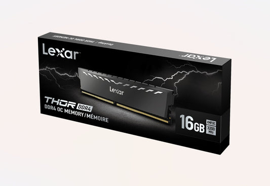 Lexar LD4BU016G-R3200GSXG DDR4 Udimm 16GB 3200 Mt/S 1.2V CL16 Thor OC Heatsink