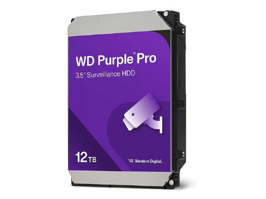 WD Purple HDD 3.5&quot; Internal SATA 12TB 7200 RPM, 5 Year Warranty