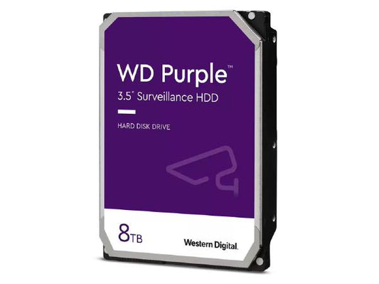 WD Purple WD85PURZ 8TB 5400RPM 256MB 3.5&quot; Surveillance Internal Hard Drive, 3 Year Warranty - SOH Pricing Only