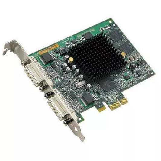 NQR Matrox Matrox Millennium G550 PCIe GPU 32MB Heatsink. Inspected by MMT technical team product is in as new condition, Ex-Demo Unit, full warranty.