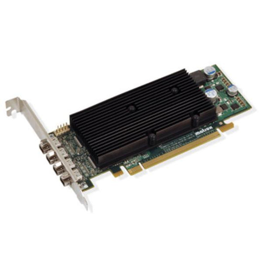 NQR *Open Box* Matrox M9148-E1024LAF LP PCIe x16 Quad Graphics Card. 6 month Warranty.