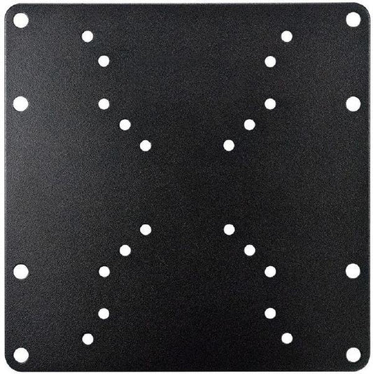 Atdec Accessory Adaptor Plate Black - VESA mounting hole configs up to 200 x 200
