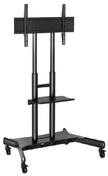 Atdec AD-TVC-75 Mobile Heavy Duty TV Cart, Inspected by MMT technical team product is in as new condition, carton damage only, full warranty.