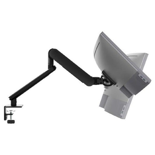 Atdec Ora High-Performance Dynamic Monitor Arm. Up to 35&quot; screens, Max Load 8kg, F-Clamp Desk Fixing, VESA up to 100x100. Black