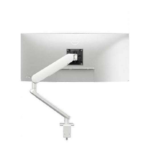 Atdec Ora High-Performance Dynamic Monitor Arm. Up to 35&quot; screens, Max Load 8kg, F-Clamp Desk Fixing, VESA up to 100x100. White