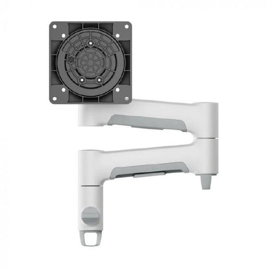 Atdec AWM-A46T 460mm Medium Swing Monitor Arm, Adjustable Tilt and Pan, White