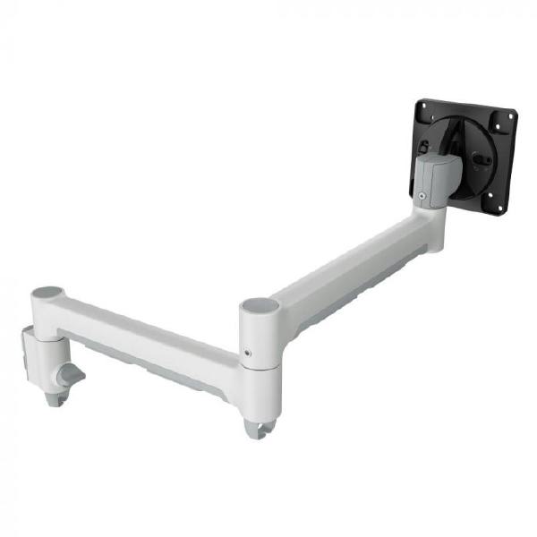 Atdec AWM-A71T 710mm Long Swing Monitor Arm, Adjustable Tilt and Pan, White