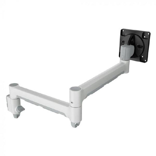 Atdec AWM-A71T 710mm Long Swing Monitor Arm, Adjustable Tilt and Pan, White