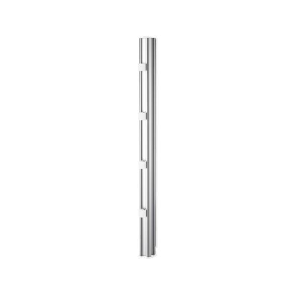 Atdec 750mm Tall Post With Guide Marks White