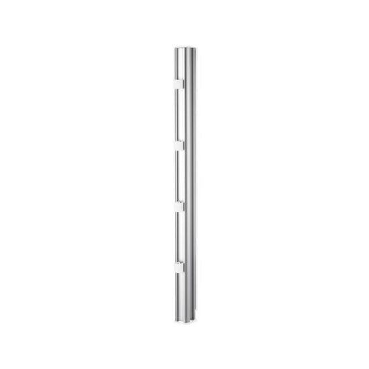 Atdec 750mm Tall Post With Guide Marks White