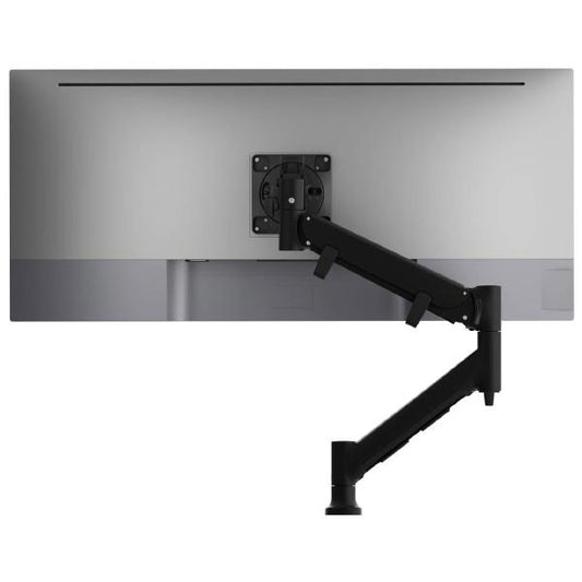 Atdec AWMS-HXB Heavy Duty Dynamic Monitor Arm. Up to 49&quot; screens, Min. Load 6kg. Max Load 16kg, C-Clamp Desk Fixing, VESA up to 100x100. Black