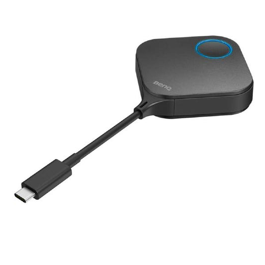 BenQ WDC10C InstaShow USB-C Plug &amp; Play. One Button to Start Wireless Full HD Presentations (HDMI wireless streaming) 1 x sender
