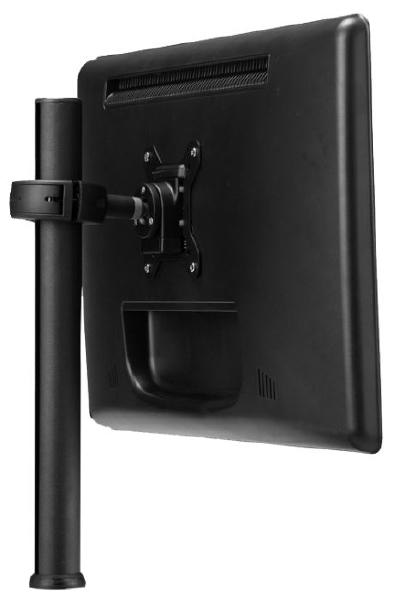Atdec SD-DP-420 Short Donut Pole with One Display Head. Max load: 12kg. VESA up to 100x100. 10 Year Warranty