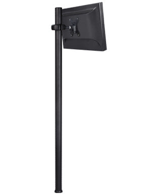 Atdec SD-DP-1150 Tall Donut Pole with One Display Head. Max load: 12kg. VESA up to 100x100. 10 Year Warranty