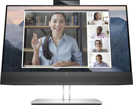 HP E24mv G4 -169L0AA- 23.8&quot; FHD IPS / 1920 x 1080 / 16:9 / DP, HDMI, VGA, USB / VESA / Integrated Speakers / Webcam (Windows Hello Support) / 3 YR WTY