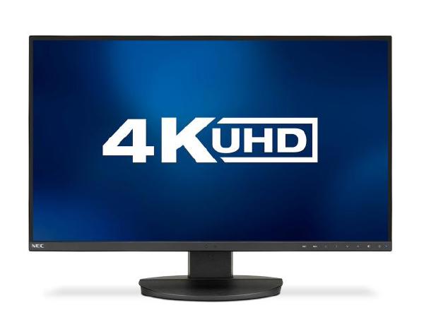 Sharp EA271U-BK 27&quot; Business-class Widescreen Desktop Monitor, 4K UHD, 350-cd/m2 Brightness, 100x100 VESA, 3Yr Warranty
