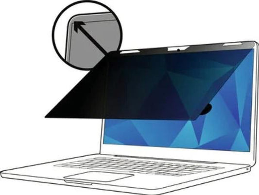 3M Touch Privacy Filter, 15.6&quot;, 16:10, Dell XPS, Anti-glare, Blue Light Reduction, COMPLY Flip Attach Set