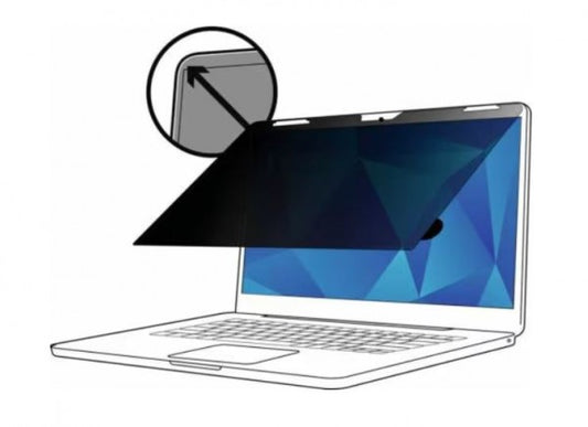 3M Touch Privacy Filter, 12.3&quot;, 3:2, Surface Pro 3-7, Anti-Glare, Anti-Glare3M COMPLY Flip Attach, Adhesive Strips