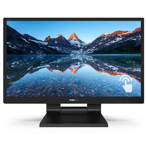 Philips 242B9T 24&quot; 16:9, FHD 1920x1080 IPS Business Touch Monitor, 60Hz,VGA, DVI, HDMI, DP, USBHub, SPEAKERS, Tilt, Foldable 70degrees, 4YR Warranty